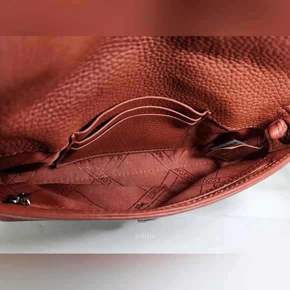 Longchamp Roseau Leather Crossbody/Shoulder Bag EUC - Picture 8 of 16